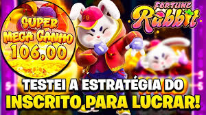 estratégia para ganhar no fortune rabbit